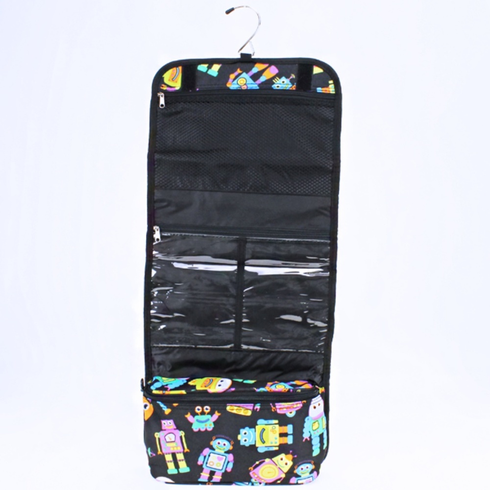 Robot Hanging Makeup Bag Toiletry Luggage Travel